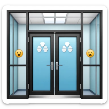 rehabilitation clinic entrance sticker