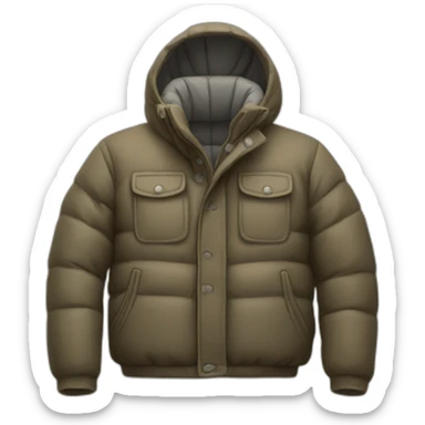 veste doudoune sticker