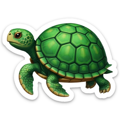 Turtle sticker
