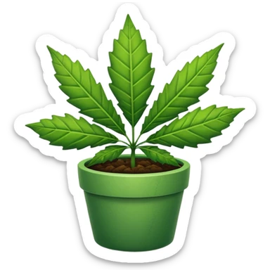 Pot Leaf sticker