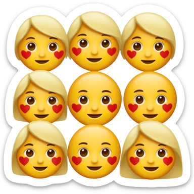 Сердечко с буквами внутри sticker