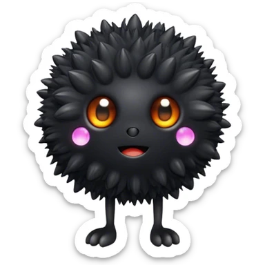 Soot sprite sticker