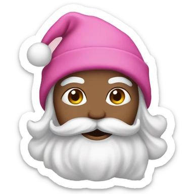 Pink Christmas  sticker