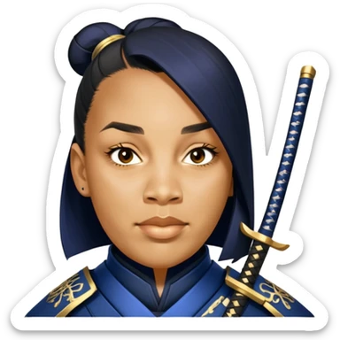 Samurai Strategist sticker