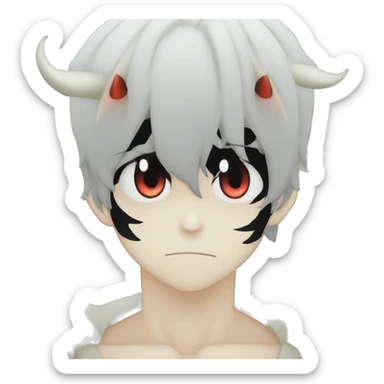 Devilman crybaby amon sticker