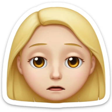 Ojeras emoji sticker
