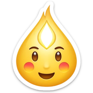 Una rayo moviéndose  sticker