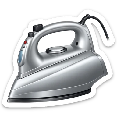 Clothes iron  sticker