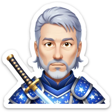 Celestial Samurai sticker