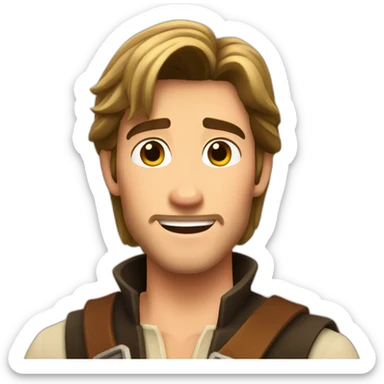 flynn rider sticker