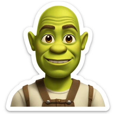 Shrek sticker
