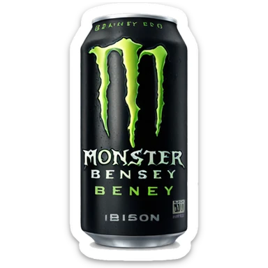 Boisson Monster Energy sticker