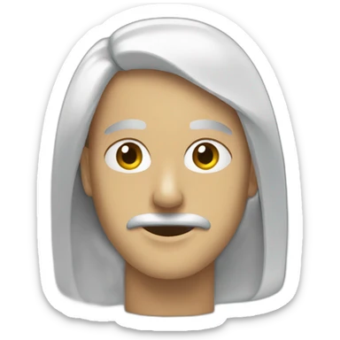 se tape la tete sticker