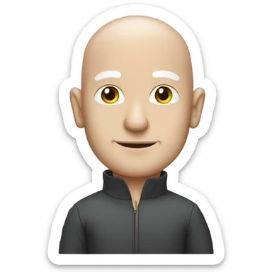 Lotus 7 with bald white guy named gavin in it  sticker