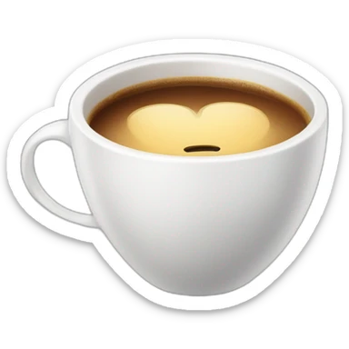 A White coffe cup that reads "Yo no me he vacunado, pero me he tomado un pacharán!" sticker