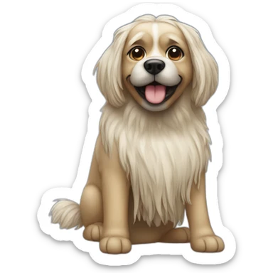 Fanny Mops dog sticker