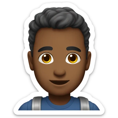 ağlayan bir bebek amasaçlı sticker