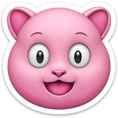 labubu emoji sticker