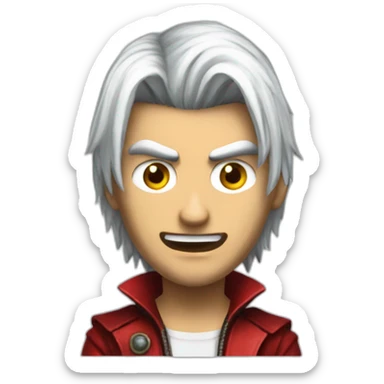 dante devil may cry sticker