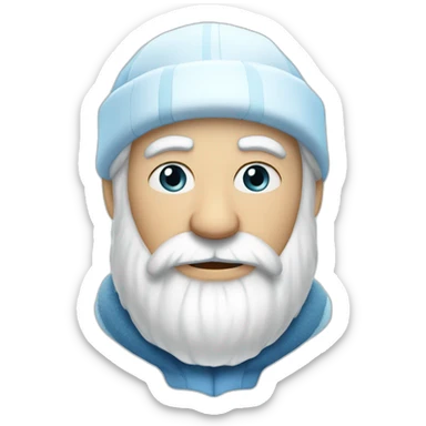 cool russian Father Frost sticker