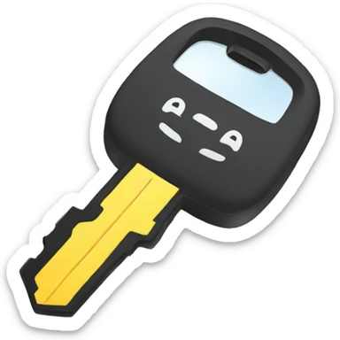 Car keys  sticker