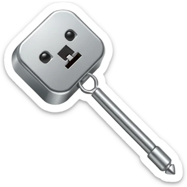 Generate me a lockpick minecraft theme sticker