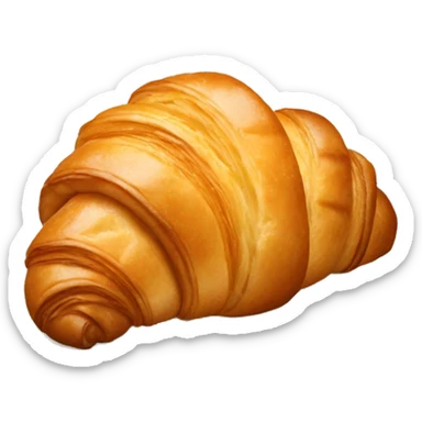Croissant sticker