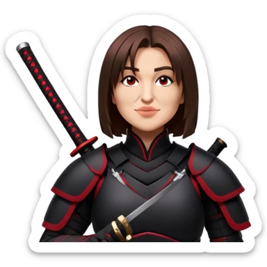 Shadow Samurai sticker