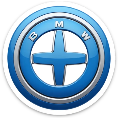 BMW logo whatsapp emoji sticker