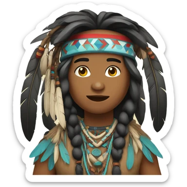 Native America  sticker