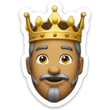 A king  sticker