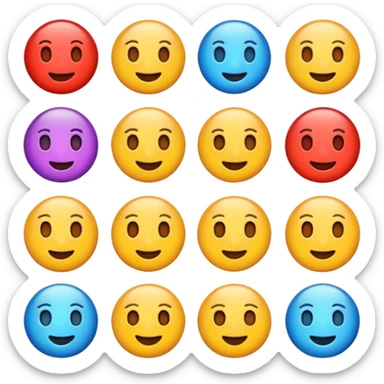 emoji de six seven sticker