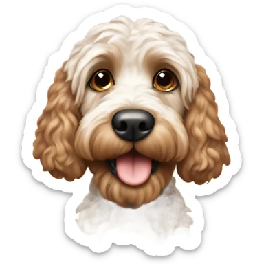 Cockapoo sticker