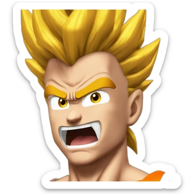 Gogeta dbz sticker
