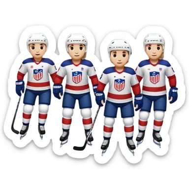 USA Hockey sticker