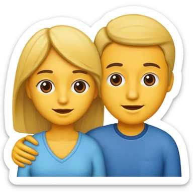 pareja sticker
