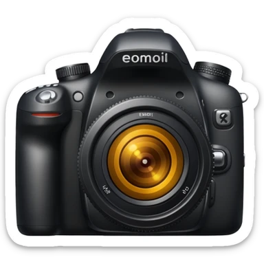 DSLR camera sticker