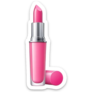 pink milk makeup lipgloss tube sticker