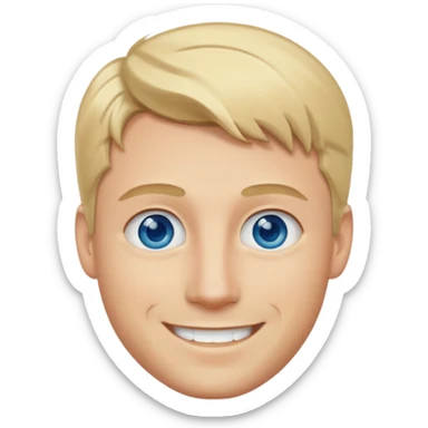 A man who look like hitler without mustache  sticker