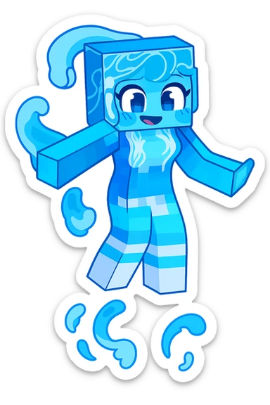 Extract each character and animal as separate images with transparent backgrounds, preserving the original Minecraft cartoon style and appearance exactly as in the reference images. sticker