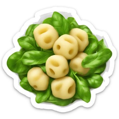 Gnocchi with citrons and arugula sticker