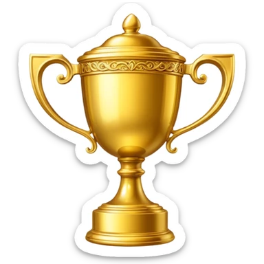 Winner's cup sticker