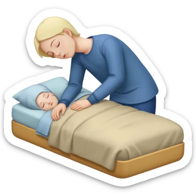dormir debout  sticker