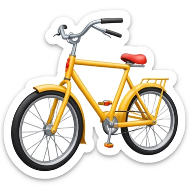 Stationery bike sticker
