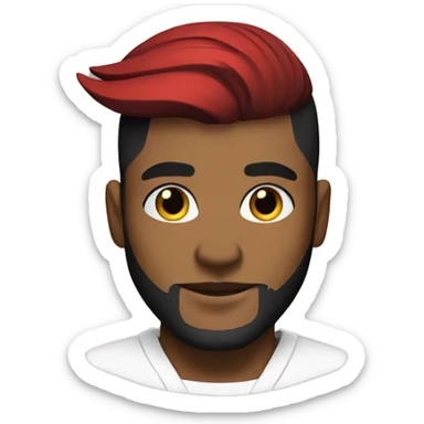 Ninja low taper fade sticker