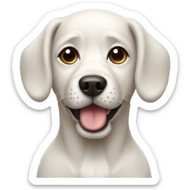 Dog sticker