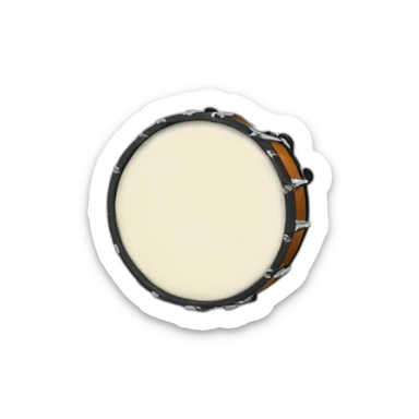 tambourine sticker