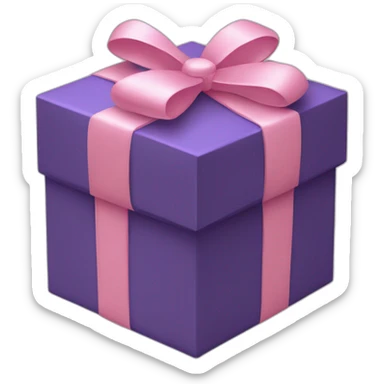 gift box 3d sticker