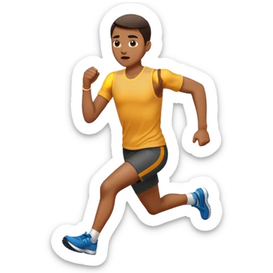 burn calories sticker