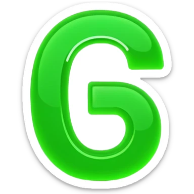 bombe nombre vert  sticker